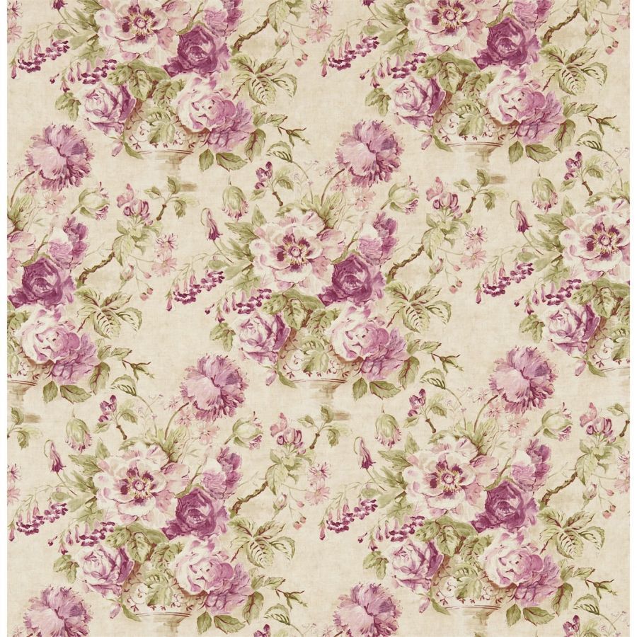 Ткань Sanderson 223983  Fabienne Prints & Embroideries, Цветы-Растения от магазина Ткани Мира ✅