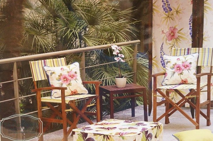 Ткань Flores 20, 24, 28, Полоска от магазина Ткани Мира ✅