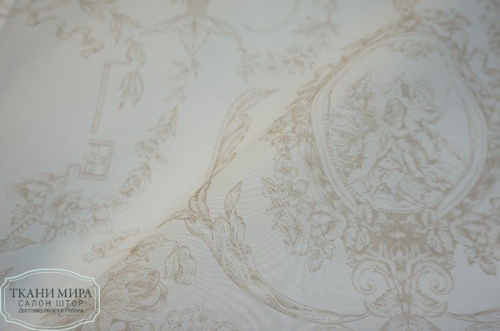 Ткань De Jouy 01, 17, 26, 35, Дамаск от магазина Ткани Мира ✅