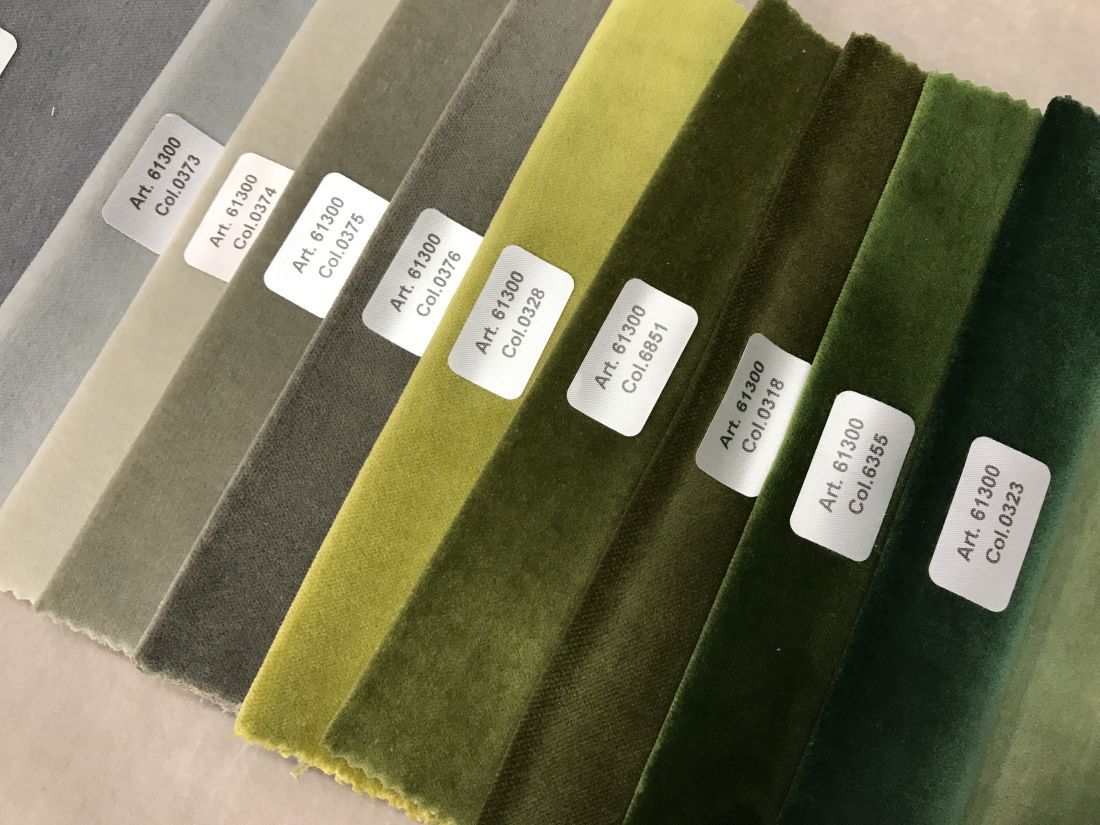 Decora ткань 61300 бархат, Однотонная от магазина Ткани Мира ✅