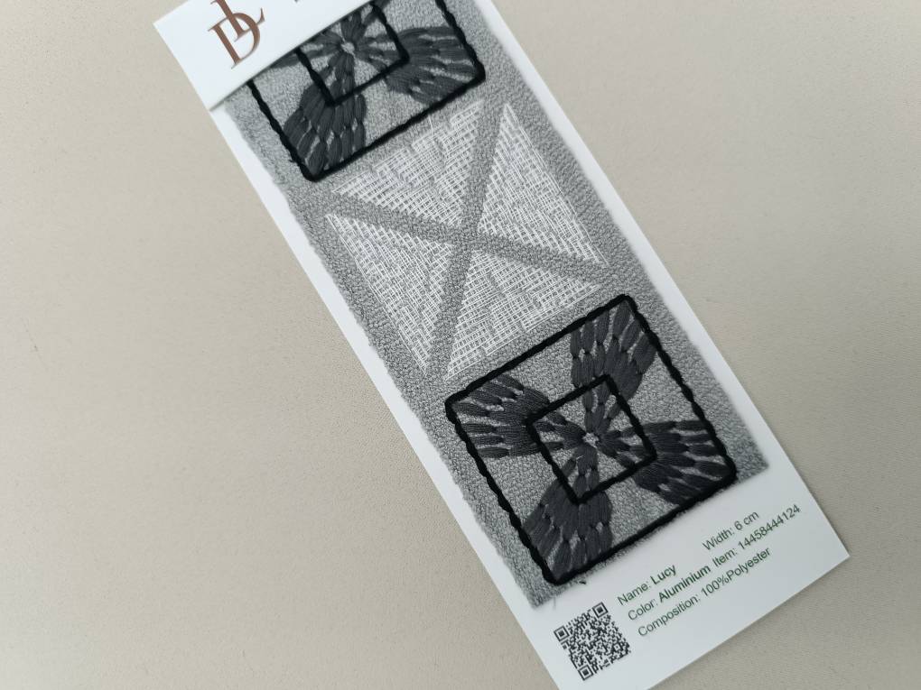 Lucy бордюр для штор Daylight, Геометрия от магазина Ткани Мира ✅