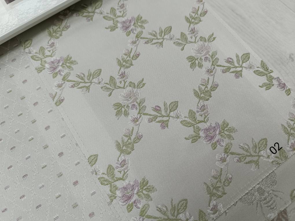 English Garden 02, 09, 16, 23, 30, 37 ткань 5 Авеню, Цветы-Растения Решетка от магазина Ткани Мира ✅