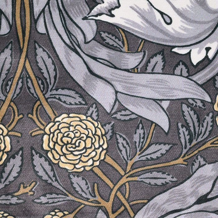 картинка African Marigold Velvet Iron ткань William Morris 