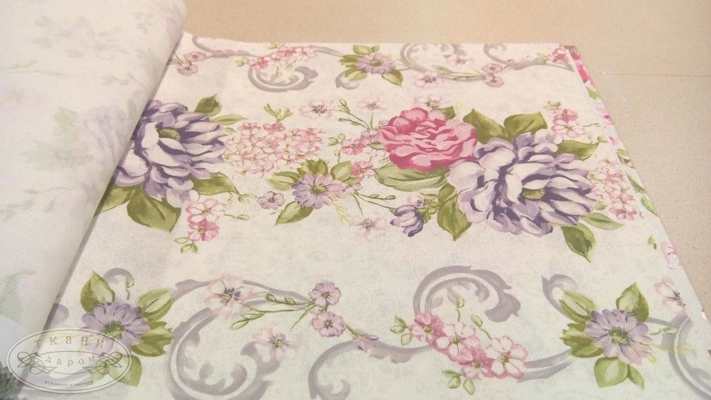 Verano 28-32-36-40 ткань 5 Avenue материал Рогожка,Цветы-Растения Verano 28-32-36-40 ткань 5 Avenue, Цветы-Растения от магазина Ткани Мира ✅