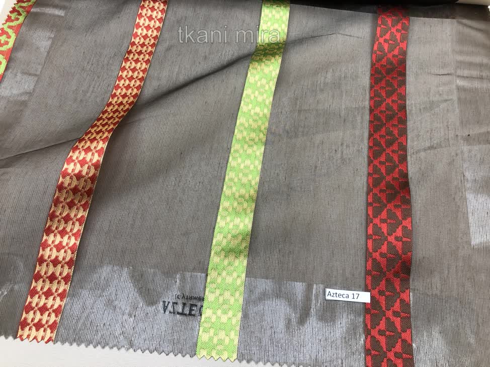 Ткань  Azteca 07, 17, 27, 37, 47, Полоска от магазина Ткани Мира ✅