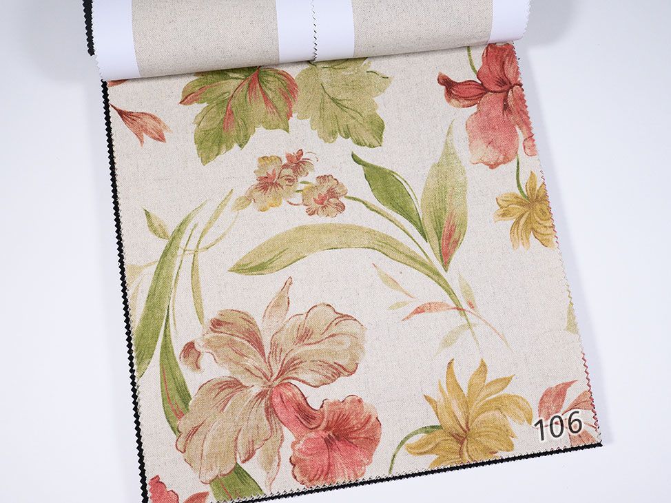 Ev Faro ткань Fabric club, Цветы-Растения от магазина Ткани Мира ✅