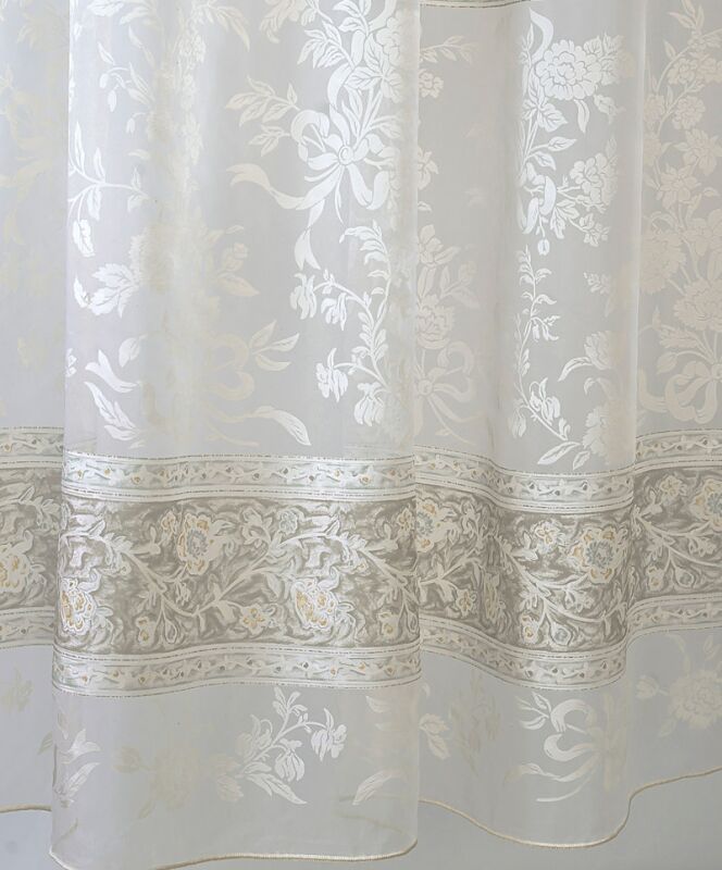 Roma 2910/3312 Organza Devore Microquartz ткань Windeco, Цветы-Растения от магазина Ткани Мира ✅