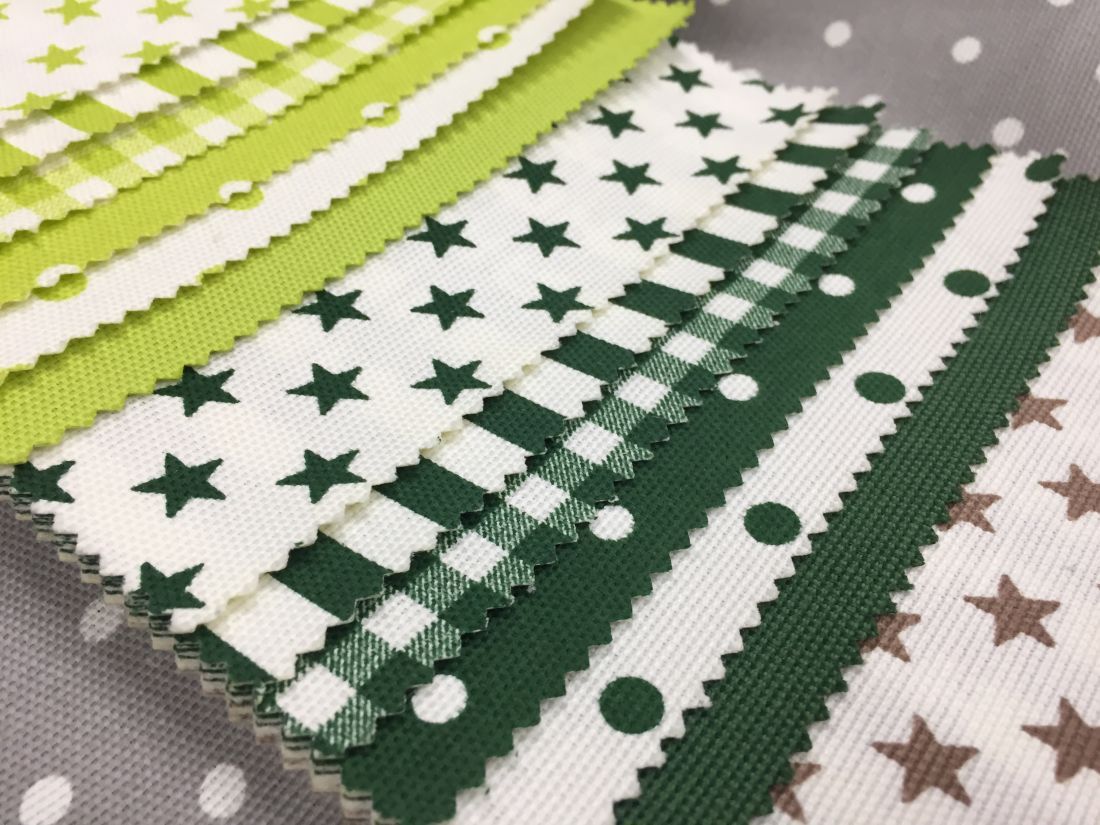 Ponarea ткань Via Roma, Горошек Полоска Клетка Предметы Однотонная от магазина Ткани Мира ✅