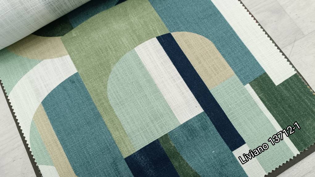 Liviano 13712 ткань  Evdekor, Геометрия от магазина Ткани Мира ✅