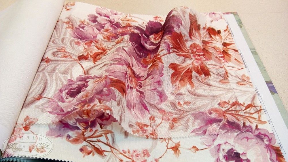 My Flower 21-23-25-27-29 ткань 5 Avenue, Цветы-Растения от магазина Ткани Мира ✅