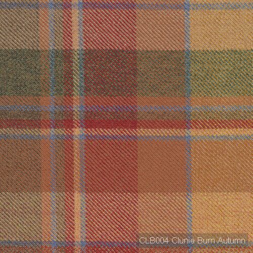 Clunie Burn CLB004 ткань The Isle Mill, Клетка от магазина Ткани Мира ✅