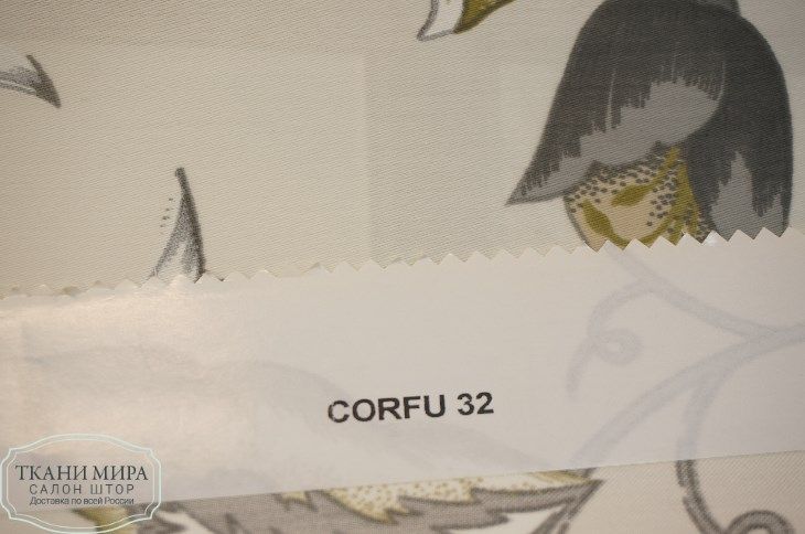 Ткань Corfu 26,28,30,32, Цветы-Растения от магазина Ткани Мира ✅