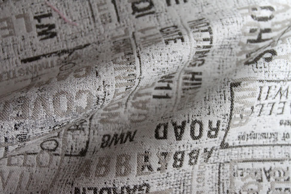 Origin Travel A 03 ткань Casablanca, Буквы-Надписи от магазина Ткани Мира ✅