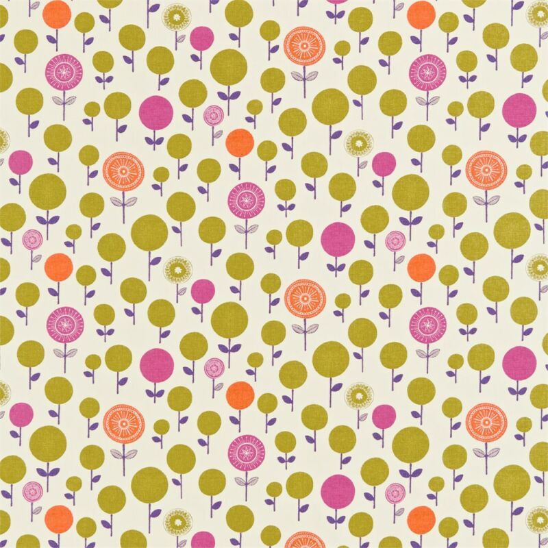 Melinki One Fabrics Lollipop Flower ткань Scion, Абстракция от магазина Ткани Мира ✅