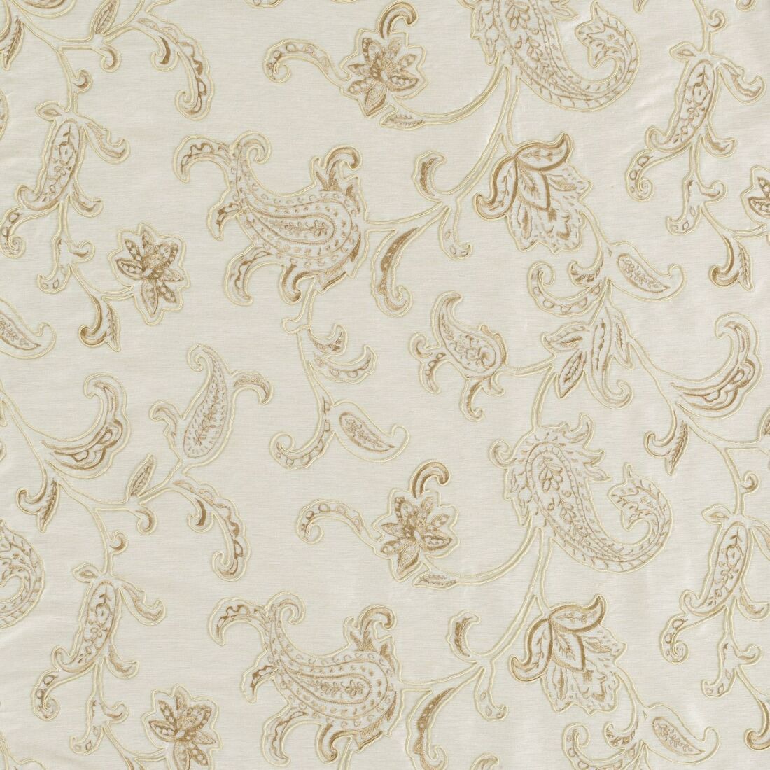 Halkin Silks Ambi Silk 31543 ткань James Hare, Огурцы-Пейсли Цветы-Растения от магазина Ткани Мира ✅