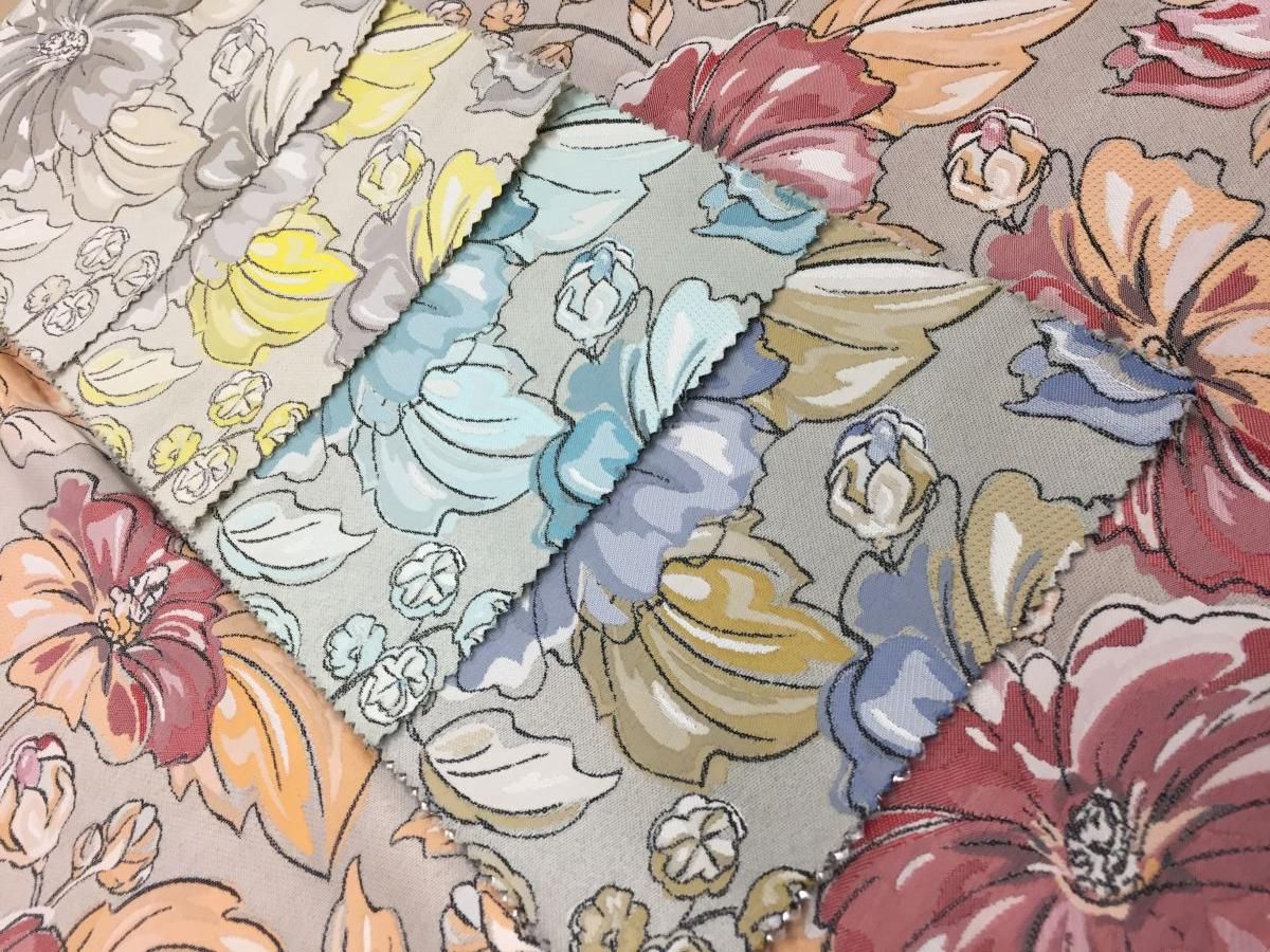 24501 ткань Perdevin, Цветы-Растения от магазина Ткани Мира ✅