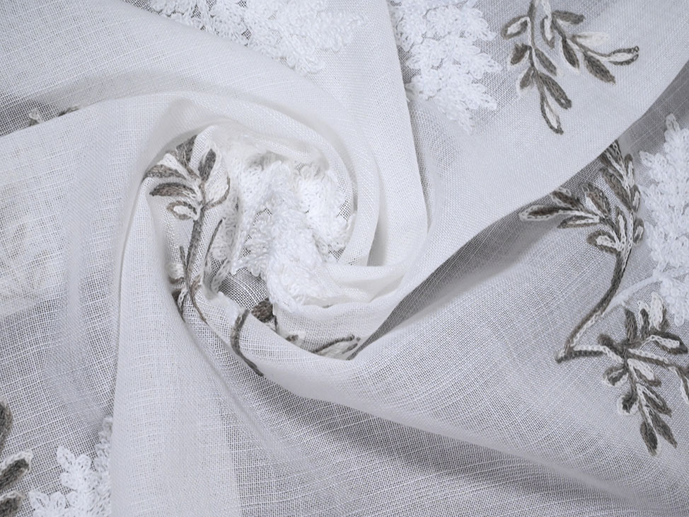 24432 ткань El Desing, Цветы-Растения от магазина Ткани Мира ✅