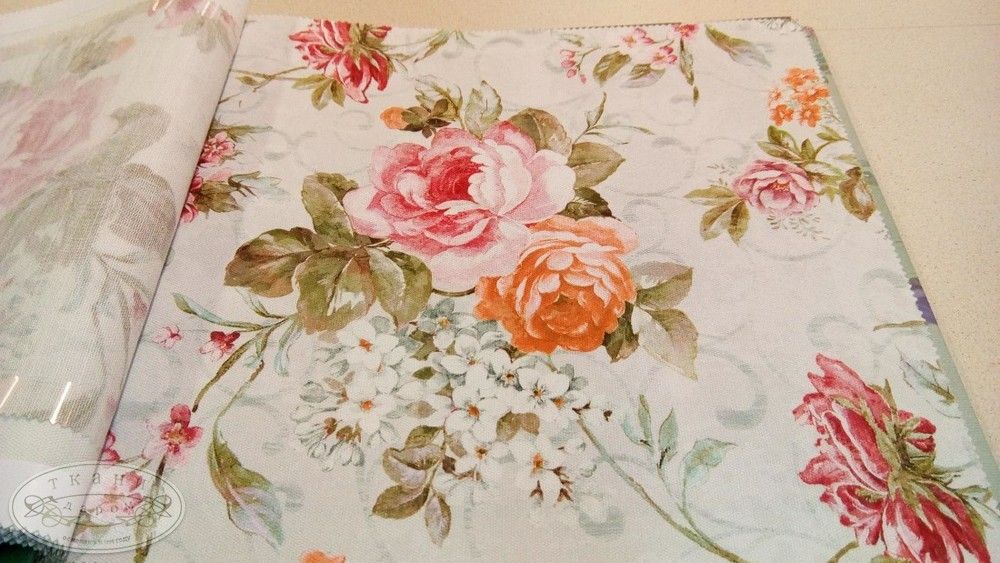 My Flower 12-14-16-18-20 ткань 5 Avenue, Цветы-Растения от магазина Ткани Мира ✅