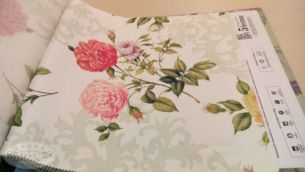 My Flower 32-34-36-38-40 ткань 5 Avenue, Цветы-Растения от магазина Ткани Мира ✅