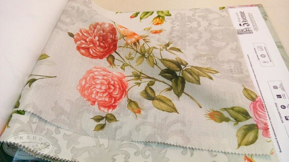 My Flower 31-33-35-37-39 ткань 5 Avenue, Цветы-Растения от магазина Ткани Мира ✅