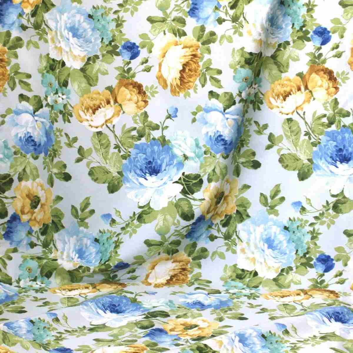 Fay Twill ткань Windeco каталог Siesta, Цветы-Растения от магазина Ткани Мира ✅