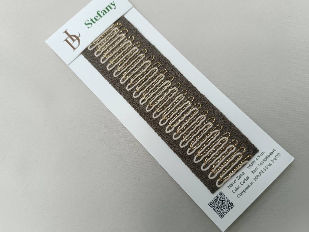 Zena бордюр для штор Daylight, Геометрия от магазина Ткани Мира ✅