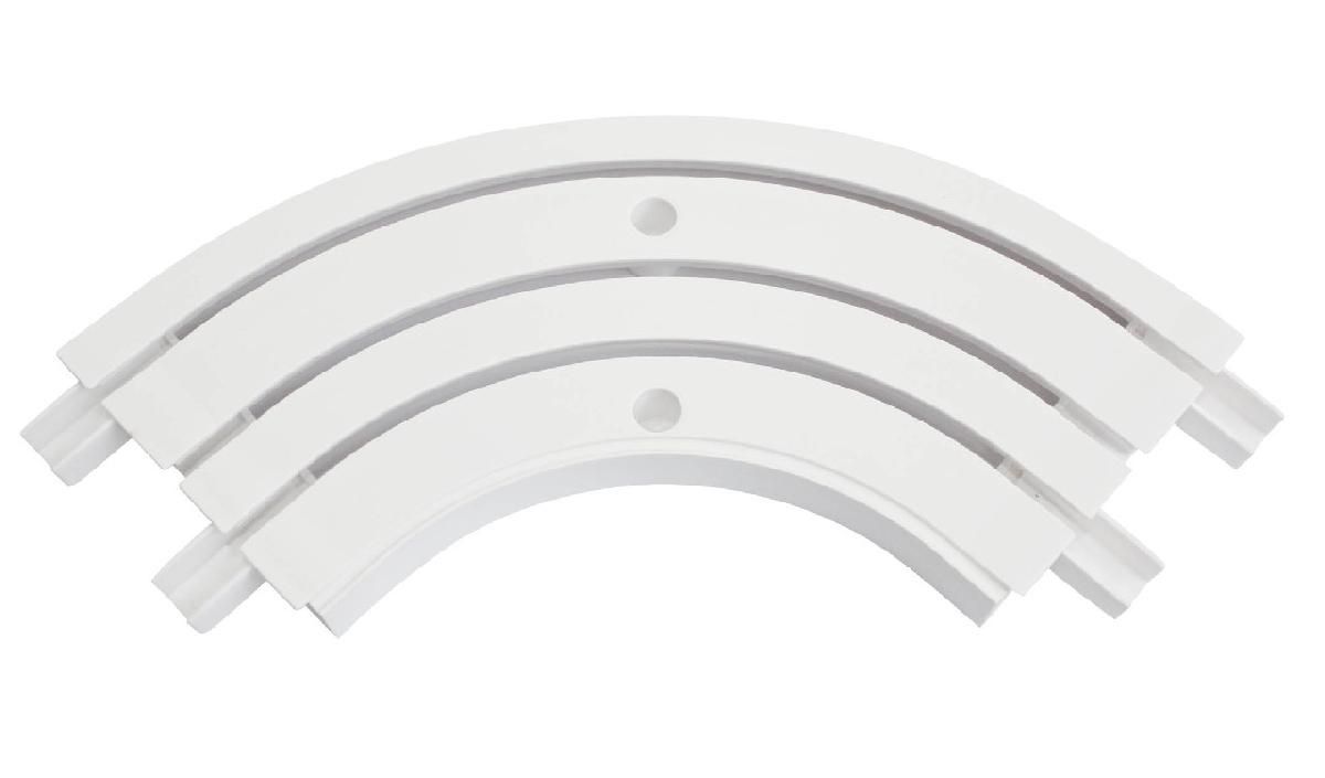 картинка Закругление внутреннее для шины потолочной 3-х рядной, 90 градусов, 20631 