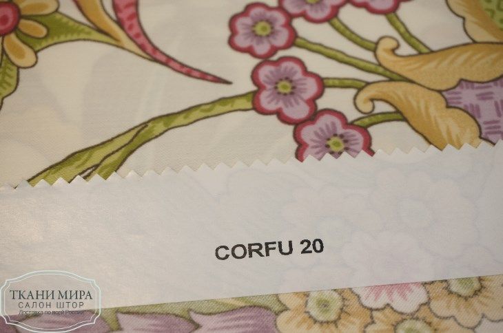 Ткань Corfu 18,20,22,24, Цветы-Растения от магазина Ткани Мира ✅