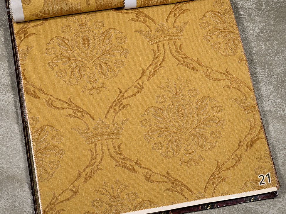 Cadoro 7, 14, 21, 28, 35, 42, 49, 56 ткань 5 Авеню, Вензель-Завитки Дамаск от магазина Ткани Мира ✅