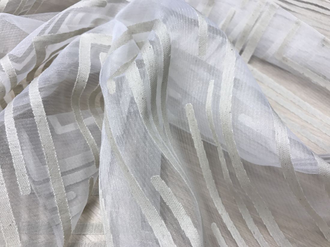 Venus Devore 470  ткань Textile Express, Геометрия от магазина Ткани Мира ✅