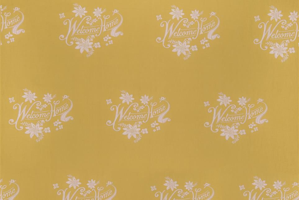Mountain Deluxe Welcome Home ткань Fine, Буквы-Надписи от магазина Ткани Мира ✅