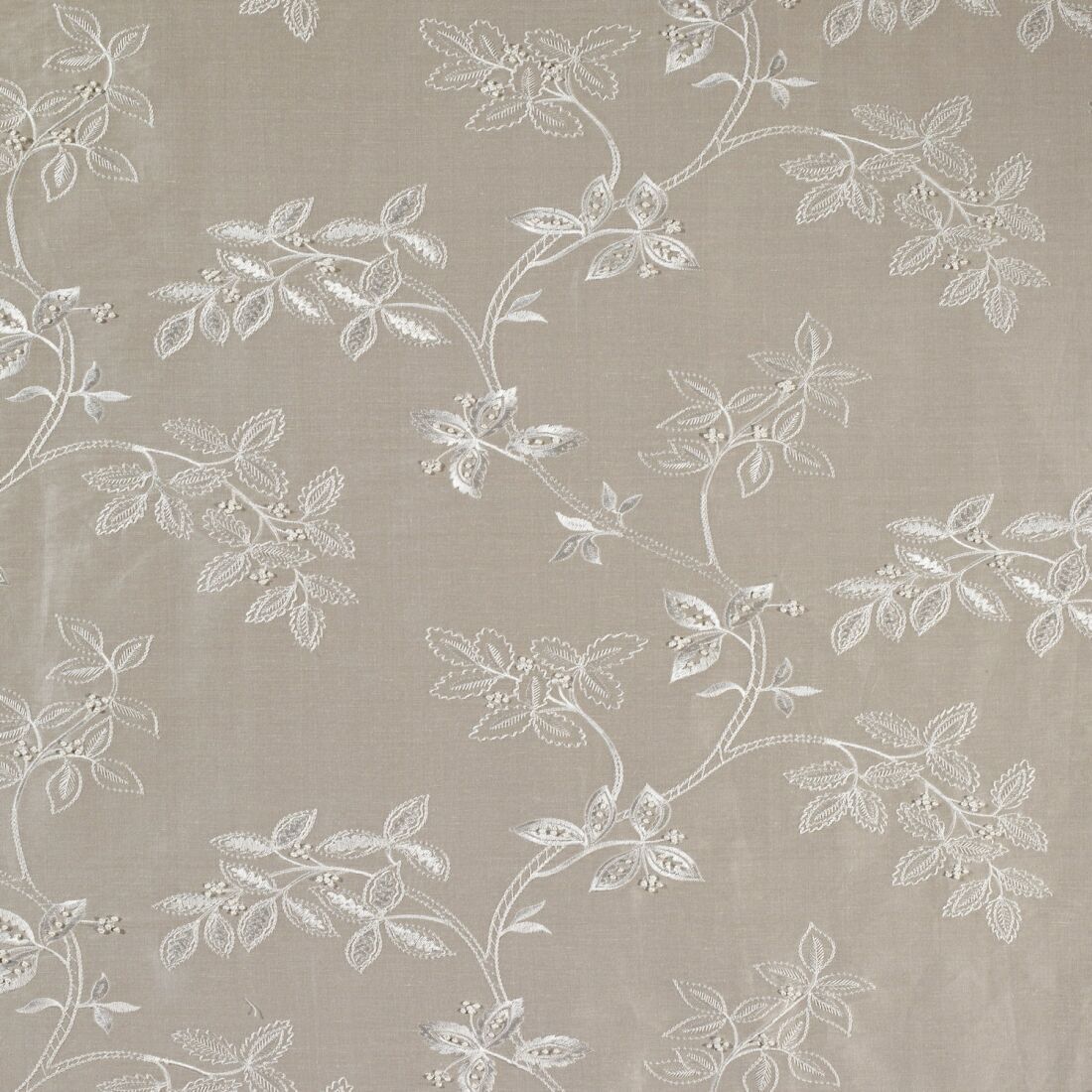 Westbury Silks Trailing Tree Linen 31534 ткань James Hare, Цветы-Растения от магазина Ткани Мира ✅