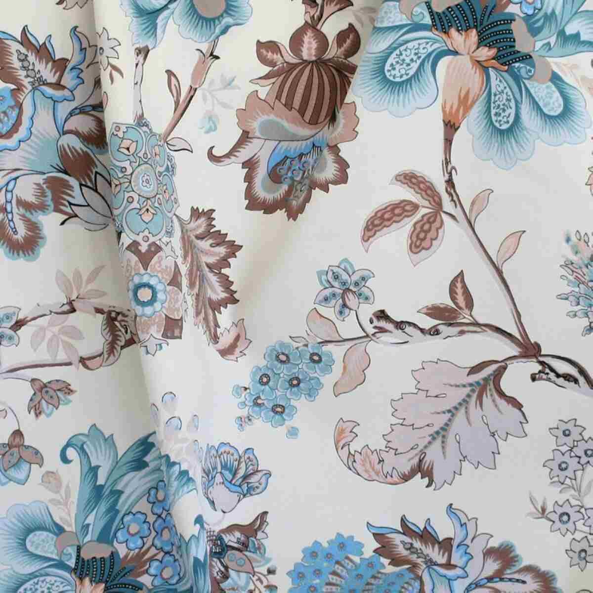 Ananda Saten ткань Windeco каталог Siesta, Цветы-Растения от магазина Ткани Мира ✅