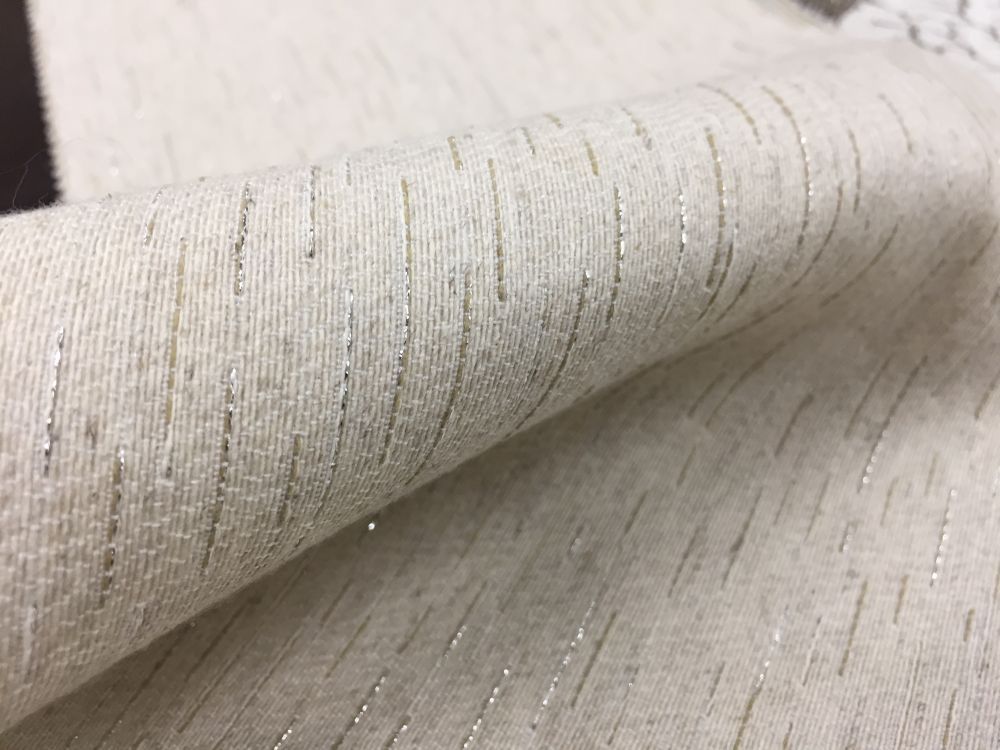 Colima Plain ткань Bright, Риска Муар от магазина Ткани Мира ✅