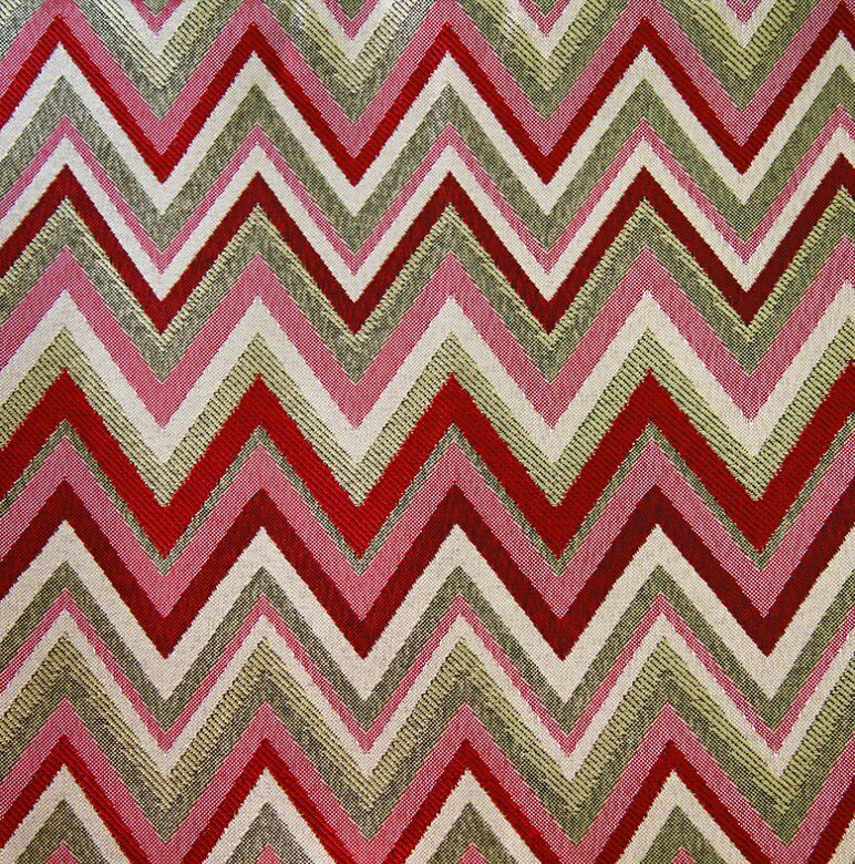 Shiraz Kilim ткань Dom Caro, Волны-Зигзаги от магазина Ткани Мира ✅