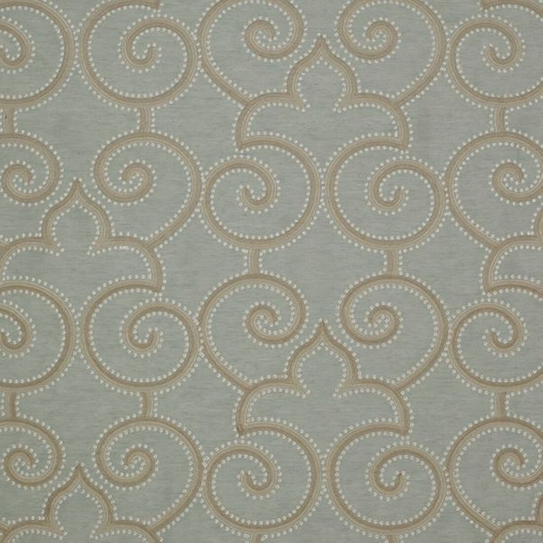 Oriel Silks Parterre 31558 ткань James Hare, Вензель-Завитки от магазина Ткани Мира ✅