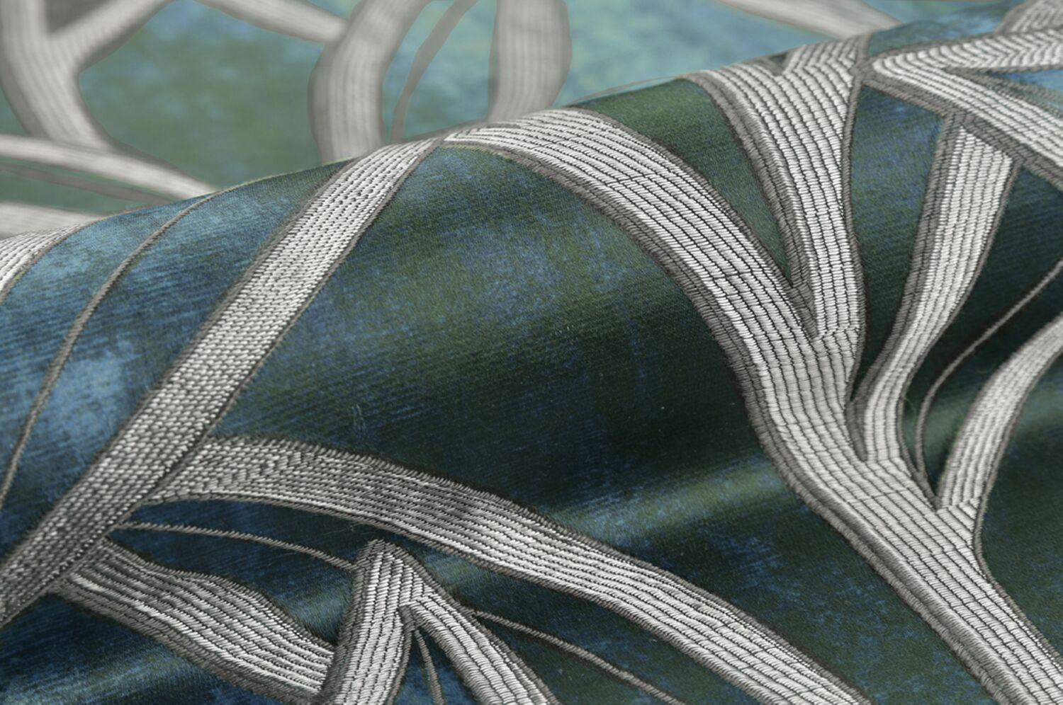 Boutique Germaine ткань Kobe, Цветы-Растения от магазина Ткани Мира ✅