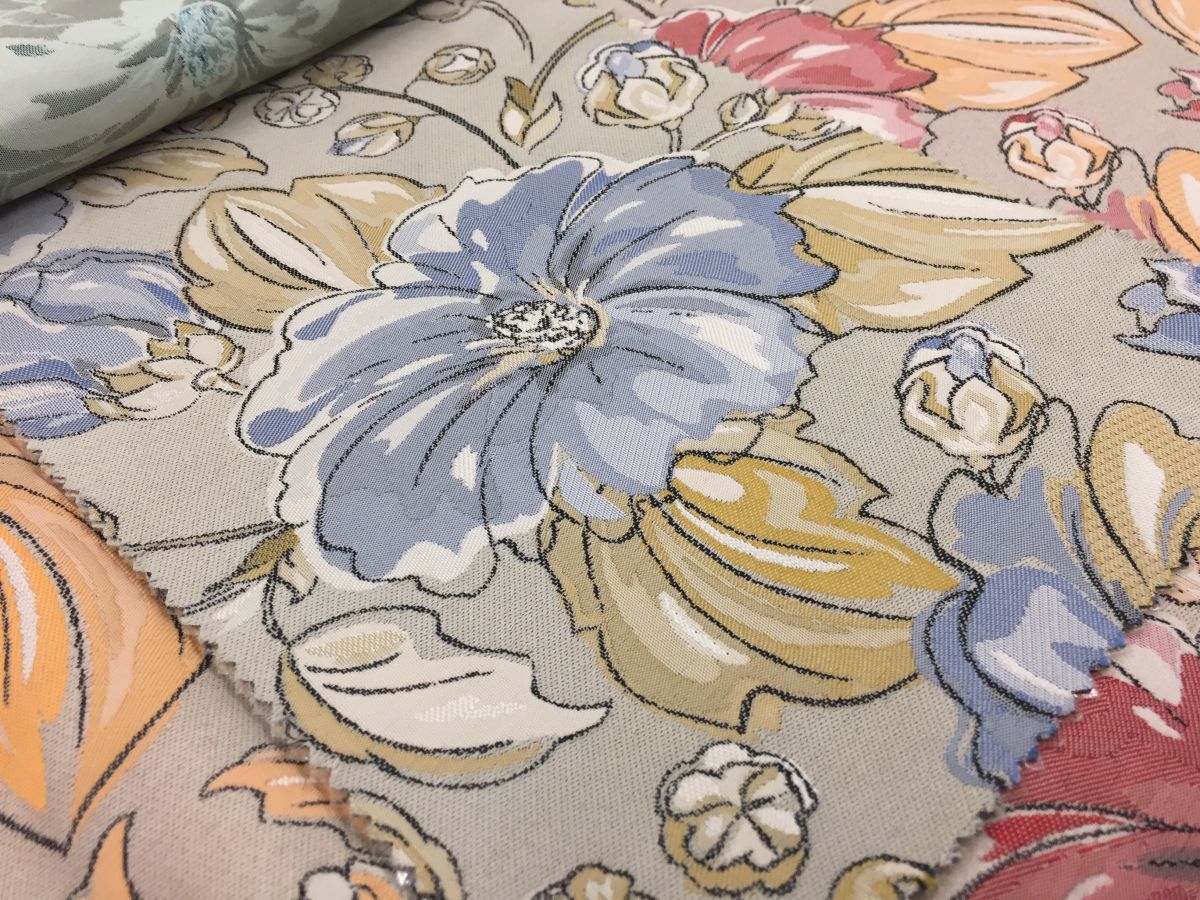 24501 ткань Perdevin, Цветы-Растения от магазина Ткани Мира ✅