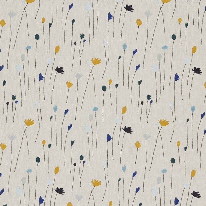 Jardin Boheme Fabrics Fleur ткань Harlequin, Цветы-Растения от магазина Ткани Мира ✅