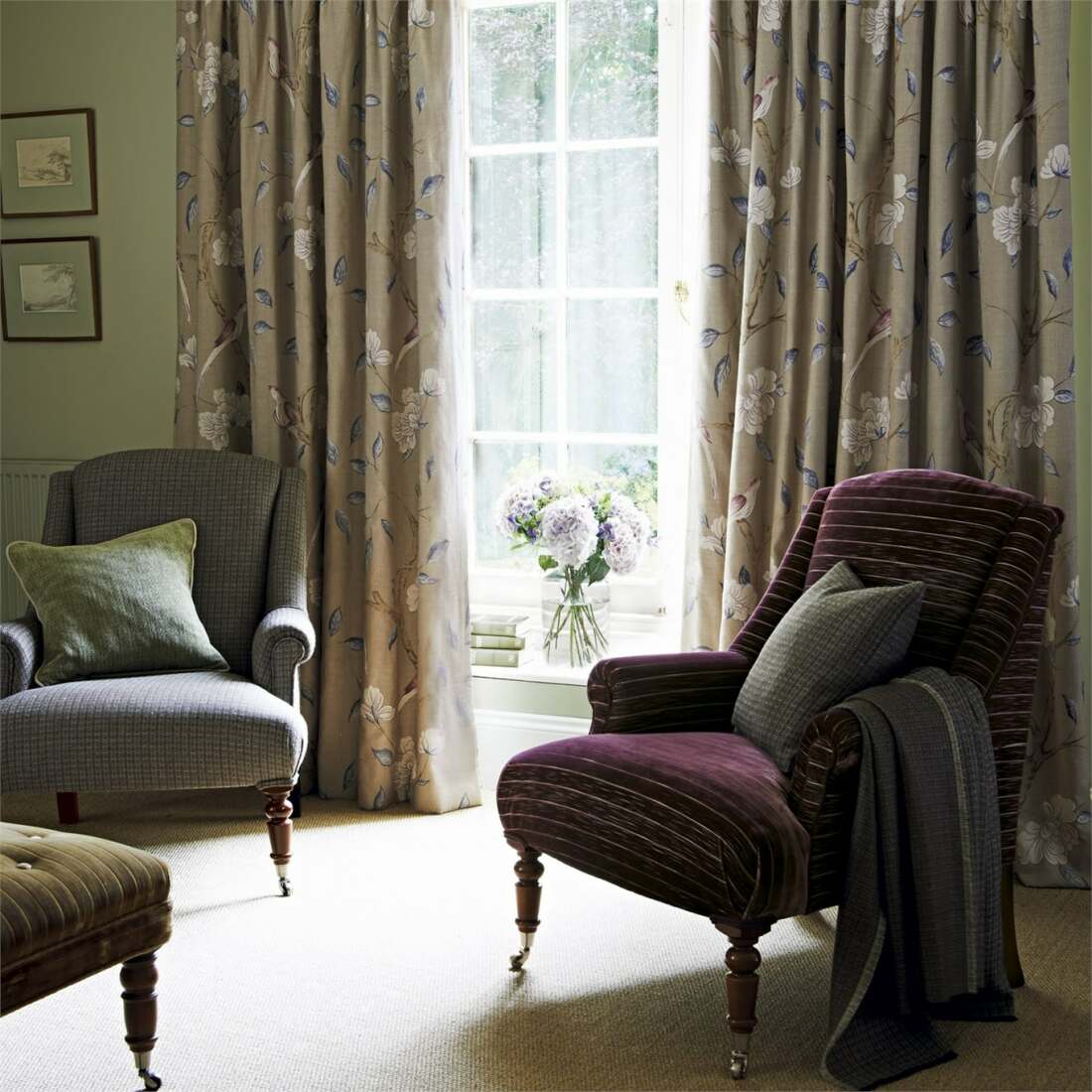 Eleonora ZTOW 320837 ткань Zoffany, Персонажи от магазина Ткани Мира ✅