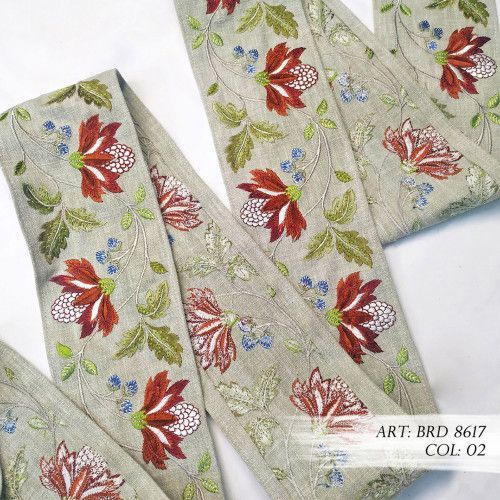 картинка Бордюр DP-BRD-8617-02 от магазина Ткани Мира