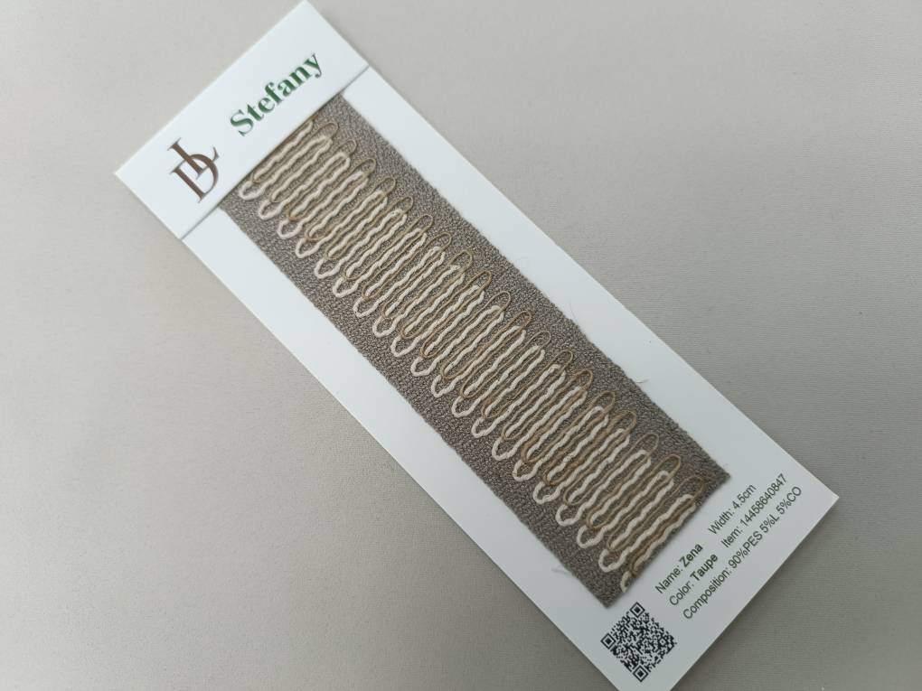 Zena бордюр для штор Daylight, Геометрия от магазина Ткани Мира ✅