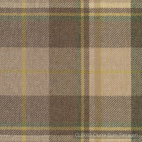Clunie Burn CLB003 ткань The Isle Mill, Клетка от магазина Ткани Мира ✅