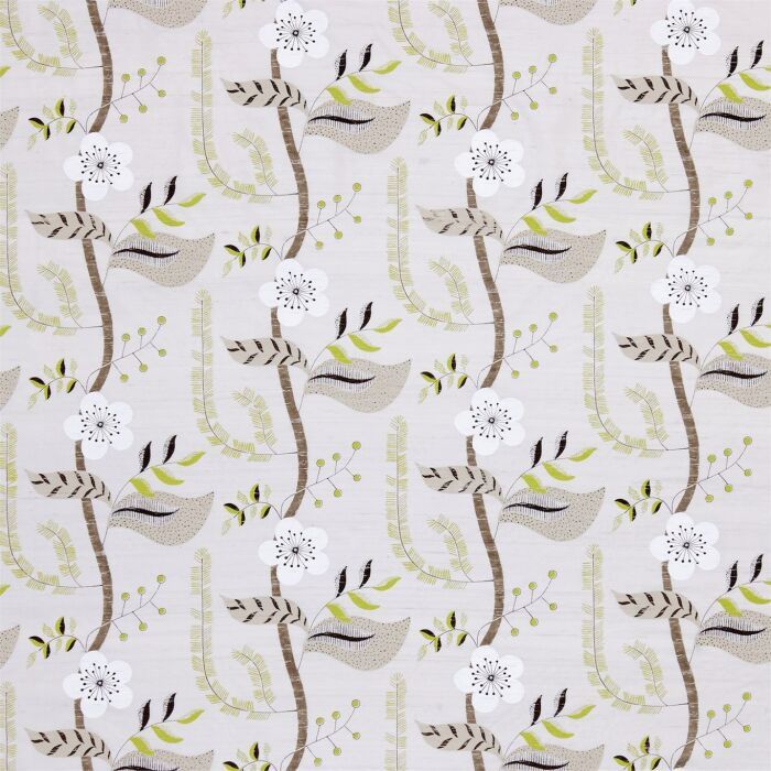 Juniper Fabrics Nadina Silk ткань Harlequin, Цветы-Растения от магазина Ткани Мира ✅