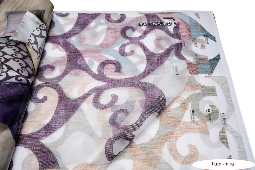 Castello 08,09,10,11,12,13,14 ткань 5 авеню, Вензель-Завитки от магазина Ткани Мира ✅