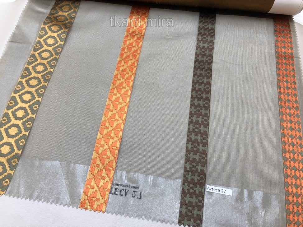 Ткань  Azteca 07, 17, 27, 37, 47, Полоска от магазина Ткани Мира ✅