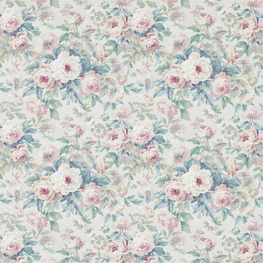Ткань Sanderson 223980  Fabienne Prints & Embroideries, Цветы-Растения от магазина Ткани Мира ✅