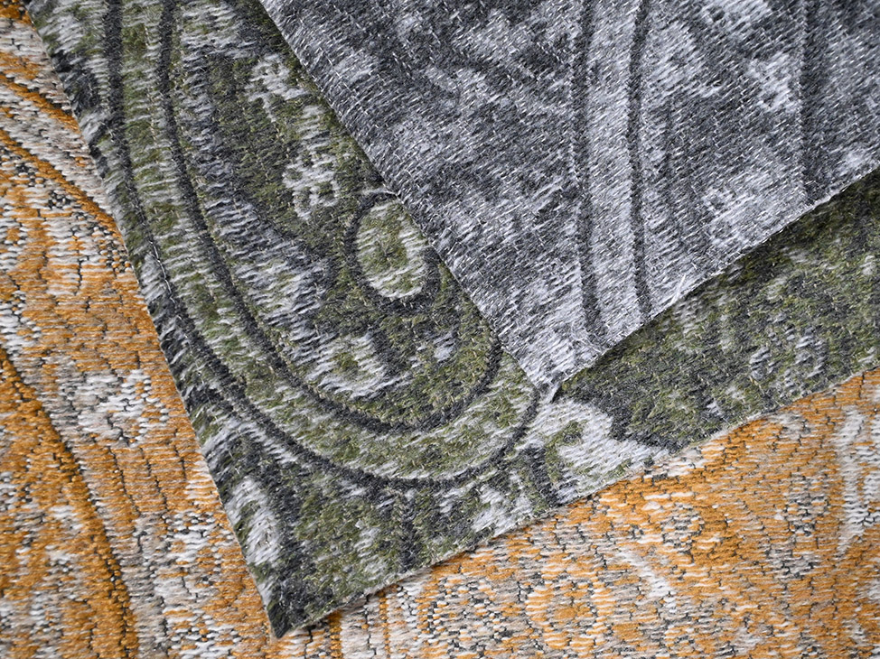 2519 ткань ALDOtessuti, Цветы-Растения Вензель-Завитки от магазина Ткани Мира ✅