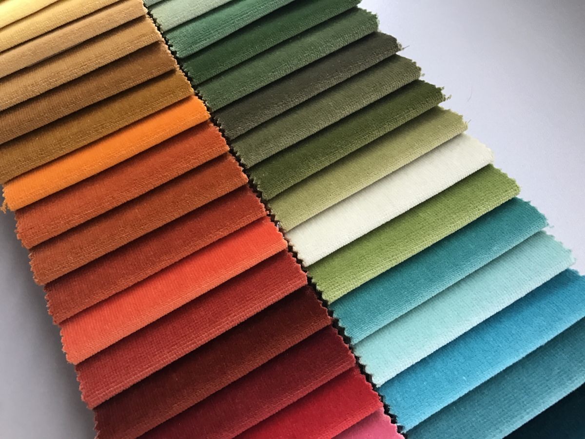 Decora ткань 61100 бархат, Однотонная от магазина Ткани Мира ✅