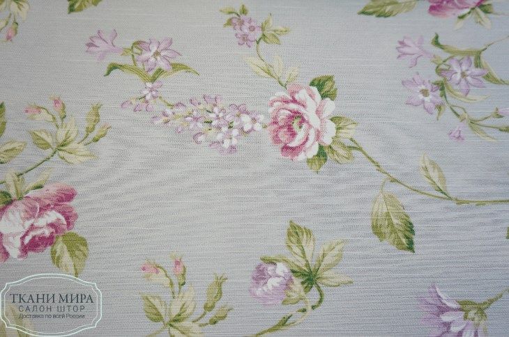 Ткань Flores 02, 08, 14, Цветы-Растения от магазина Ткани Мира ✅